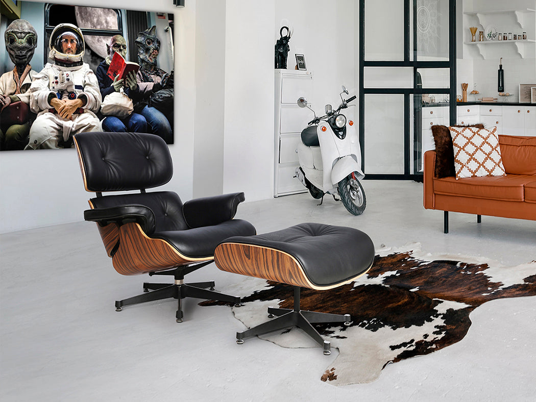 Cadeirão Eames Preto