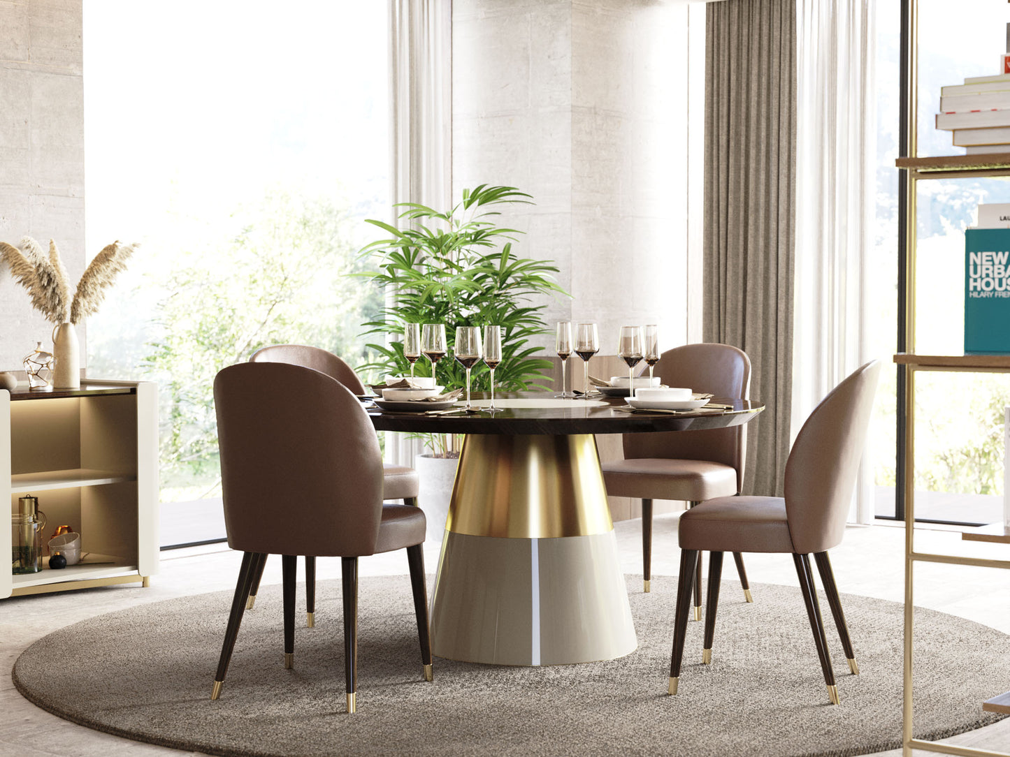 Mesa de Jantar Redonda Soho
