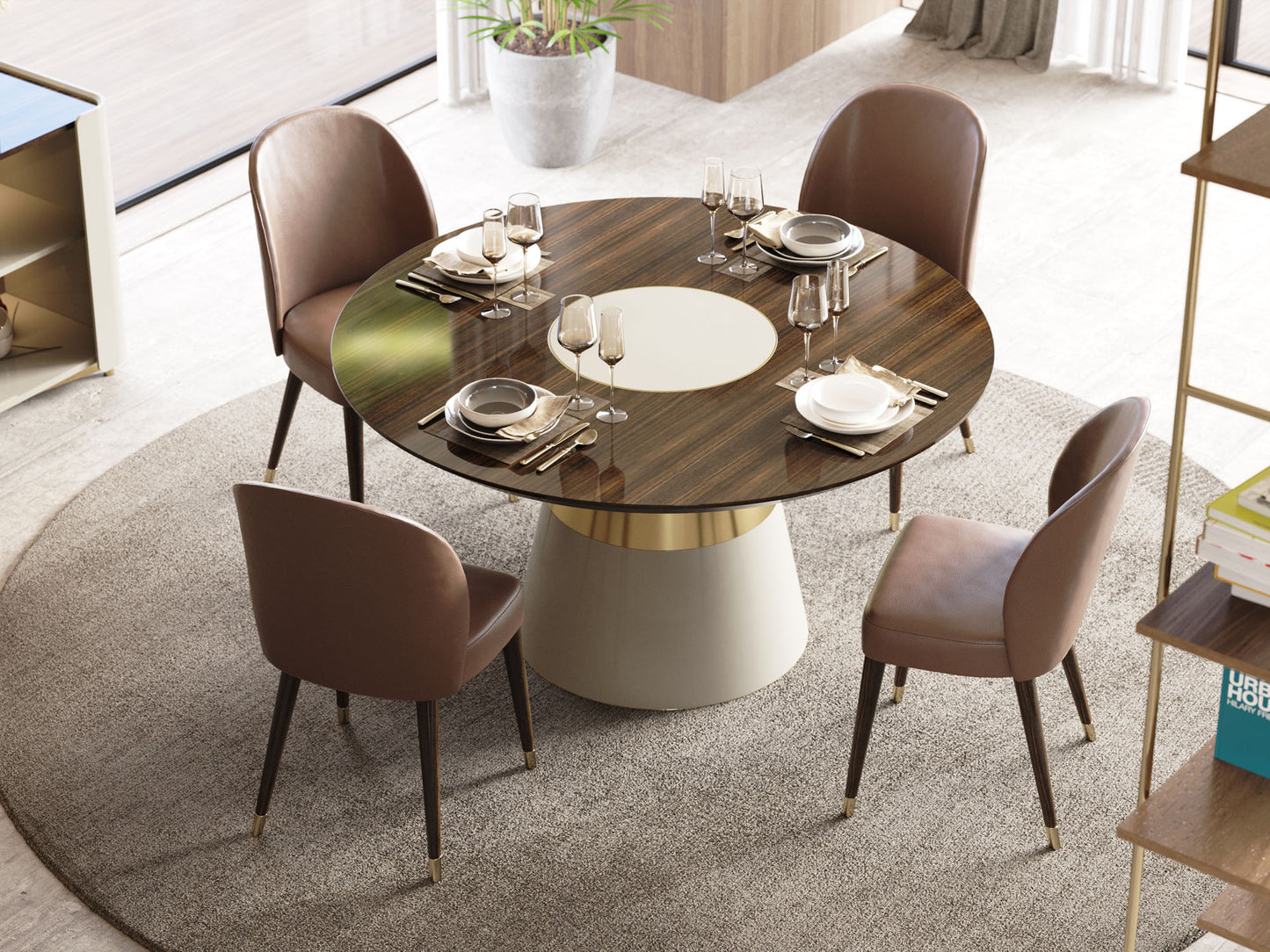 Mesa de Jantar Redonda Soho
