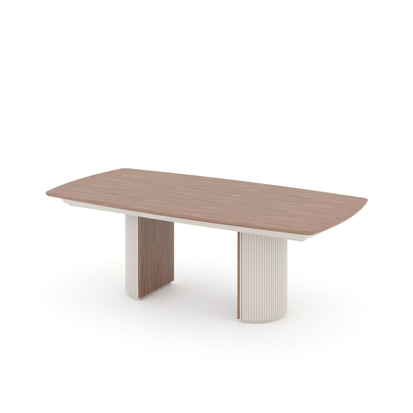 Mesa de Jantar Daris com 2 Pés